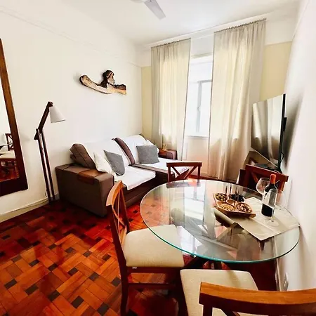 Apartamento Pe Na Areia Em Copacabana Rio de Janeiro Exterior photo
