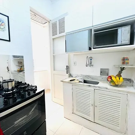 Apartamento Pe Na Areia Em Copacabana Rio de Janeiro Exterior photo